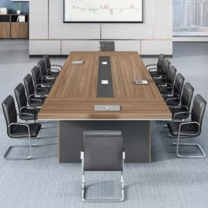 6m Modern Executive Boardroom table - Solid wood