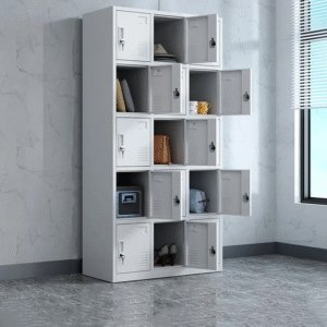 15 Locker steel Office Filing Cabinet