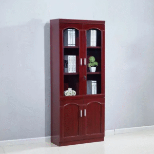 2 Door wooden filing cabinet