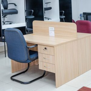 Two way modular custom office workstation