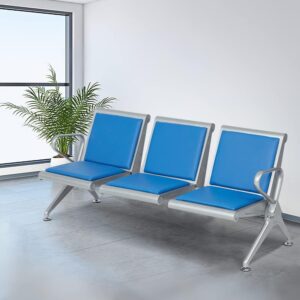 3 seater waiting room bench