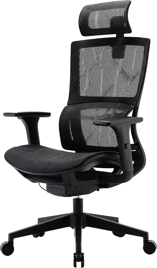 High back orthopedic office seat - Image 2