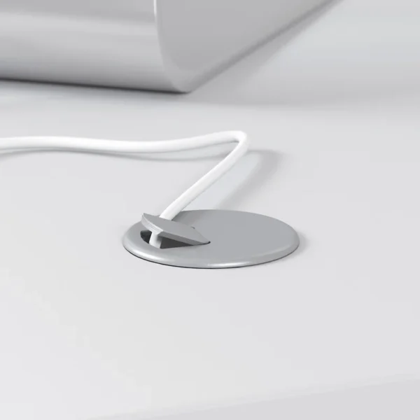 1.2m White Office Desk with Lockable Drawers – Sleek & Practical Design - Image 3
