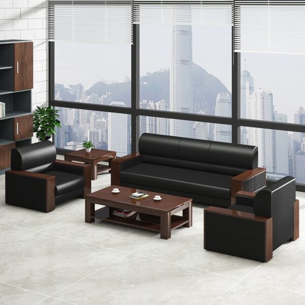 5-Seater Leather Executive Sofa - Image 2