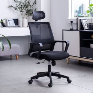 AeroFlex Mesh Office Chair with Headrest