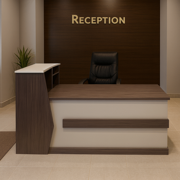 Contemporary 1.6M Wooden Reception Desk