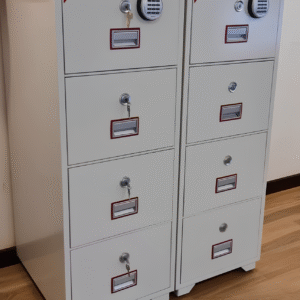 4 Drawer Digital fireproof Safe - Diplomat