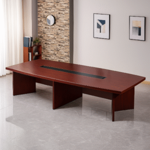 Executive Boardroom Table – Mahogany Finish (14–16 Seater)