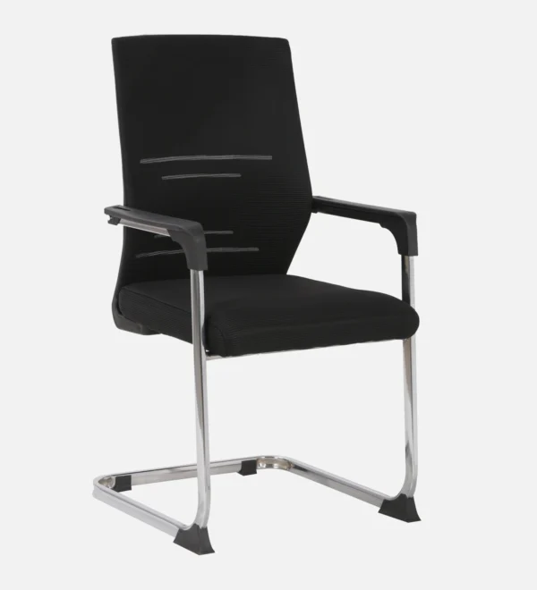 Cantilever mesh-back visitor's seat - Image 3