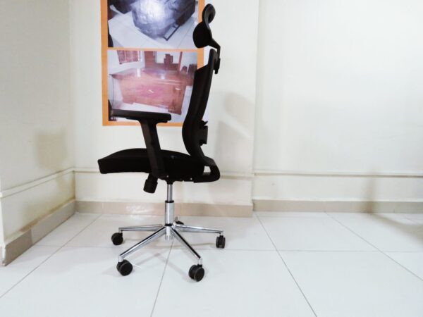 Ergonomic Mesh Office Chair with Headrest – Adjustable Comfort & Sleek Design - Image 3