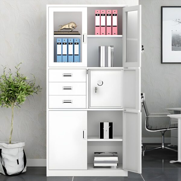 Office Filing Cabinet with Safe